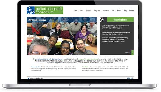 Website Design - Piedmont Website Designer builds affordable nonprofit websites
