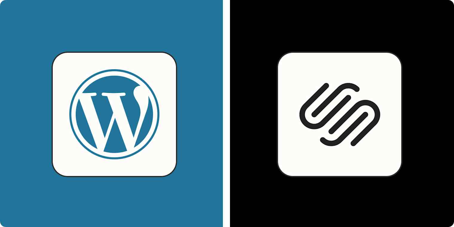 wordpress vs squarespace