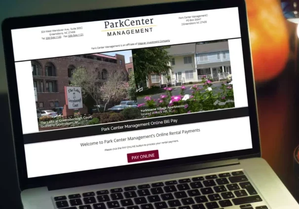 Park Center Management WordPress Site